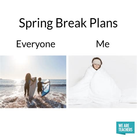 12 Hilarious Spring Break Memes For Academics School Notas