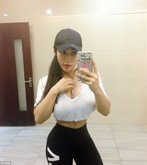 Fitness Fanatic Lin Shishi Is Dubbed Kim Kardashian Of China Daily