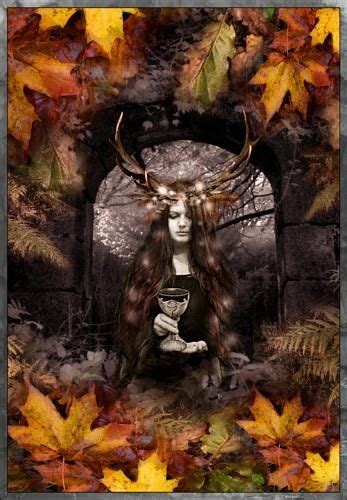 Druid Priestess Goddess Art Celtic Deities Celtic Goddess