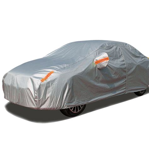 165cm (l) x 119cm (h) x 485cm (w) box dimensions: Waterproof Large Full Car Cover Double thicker Breathable ...