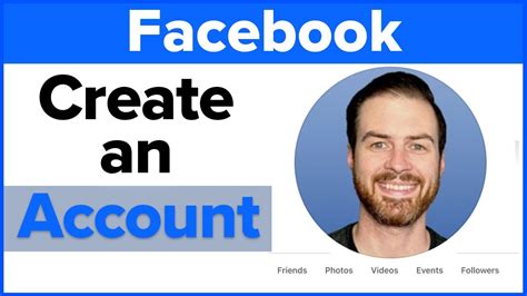 How To Create A Facebook Account Youtube