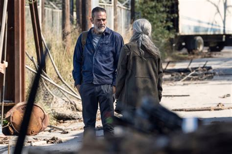 10x22 Heres Negan Carol And Negan The Walking Dead Photo