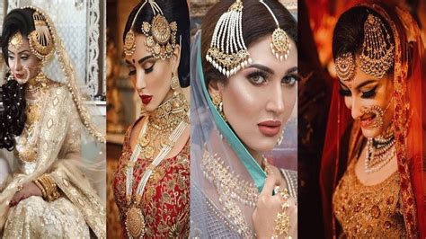 Beautiful Bridal Side Passa Maang Tikka Jhoomer Style For Bride Side