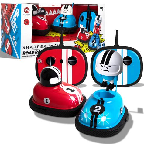 Buy Sharper Image Road Rage Rc Speed Bumper Cars Mini Remote