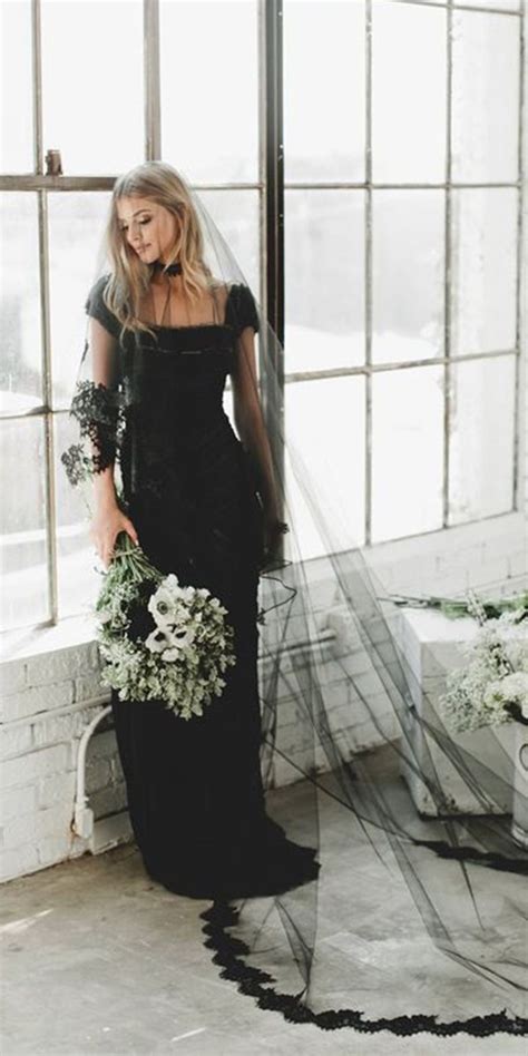21 Gothic Wedding Dresses Challenging Traditions ♥️ Here You May