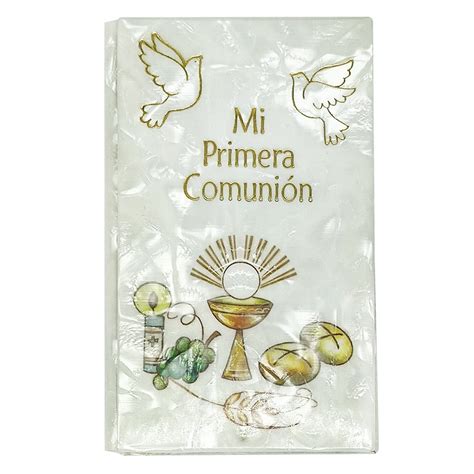 Libro Misal Nacar Primera ComuniÓn Sencillo Edicromo 3149 Vii Sacramentos