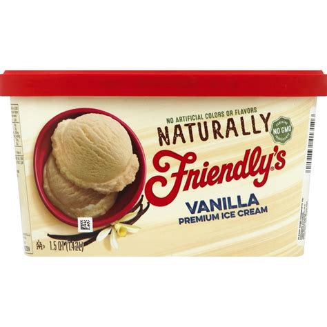 Friendlys Ice Cream Premium Vanilla 15 Qt Instacart