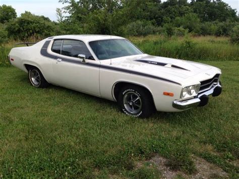 Sell Used 1973 Plymouth Roadrunner Base 72l In Larwill Indiana