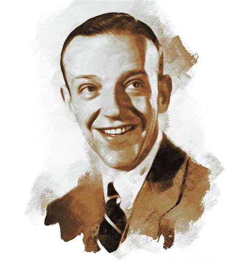 Fred Astaire Actor Dancer Singer Painting By Esoterica Art Agency