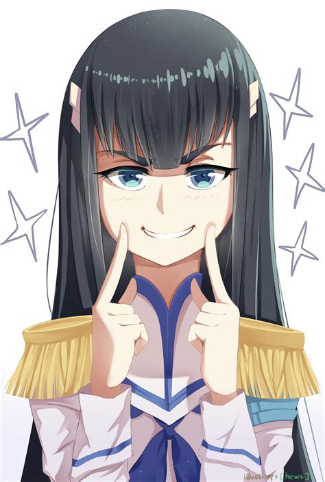 Daily Satsukiposting 852 Satsuki Tries Her Best To Smile Art By Hews