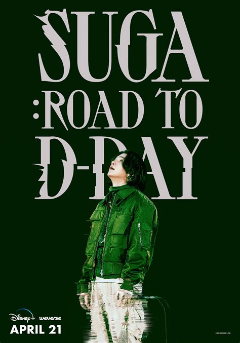 Bts Suga Looks Up Toward The Sky In Poster For New Solo Documentary