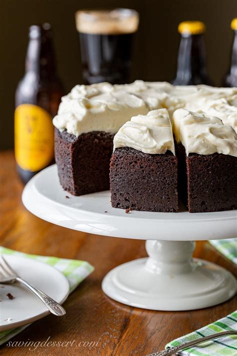 Guinness Chocolate Cake Saving Room For Dessert