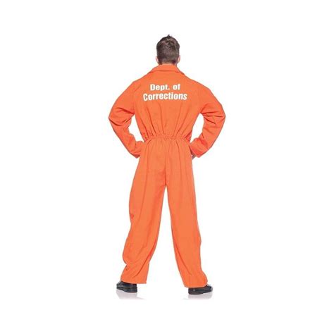 Prison Jumpsuit Adult Costume Cappels