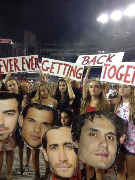 Getting Creative With Their Sign Making Taylor Swift Concert Taylor