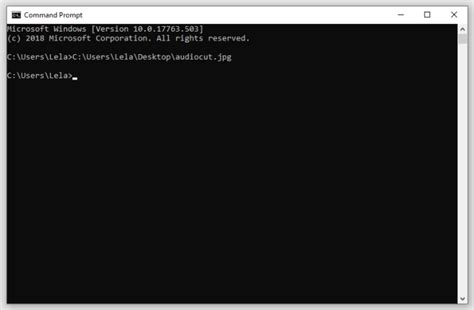 How To Open A File From The Command Prompt