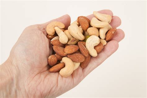 Pecans are a great source of healthy fats but are high in calories, so it is important to watch your portion sizes. Eat a Handful of Nuts Per Day