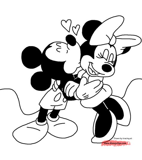 Topolino E Minnie Da Colorare Mickey Coloring Pages Disney Coloring