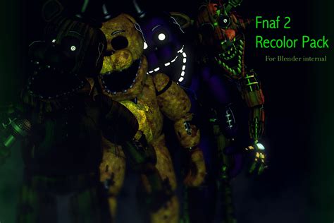 Fnaf 2 Withered Recolor PACK FULL DOWNLOAD[FIXED] by CoolioArt on ...