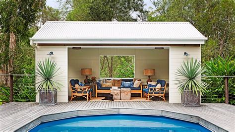 10 Outdoor Entertaining Areas For Summer Fun Pool Gazebo Pool House