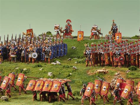 Roman Legion In Combat Order 1st Century Ad Legión Romana Romanos