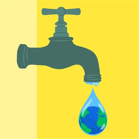Premium Vector World Water Day Concept Every Drop Matters