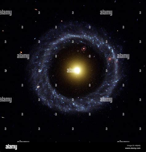 Hoag S Object Ring Galaxy Stock Photo Alamy