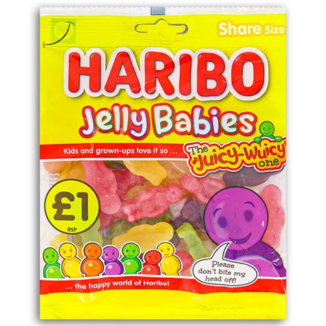 Haribo Jelly Babies British Candy Candy Funhouse