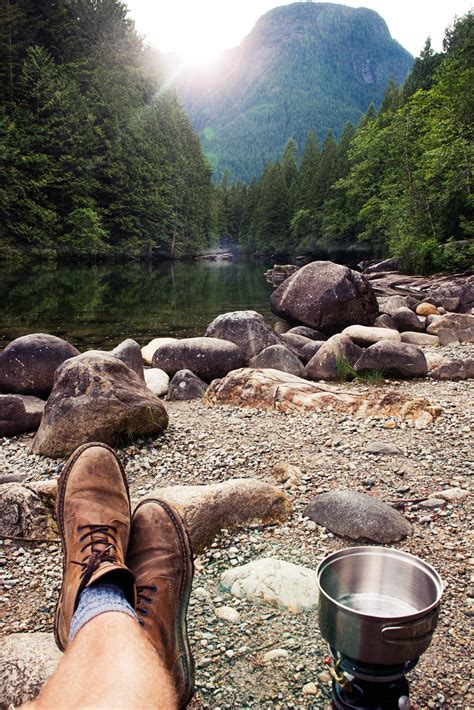 Lunch With A View In Golden Ears Provincial Park Bc Canada Camping