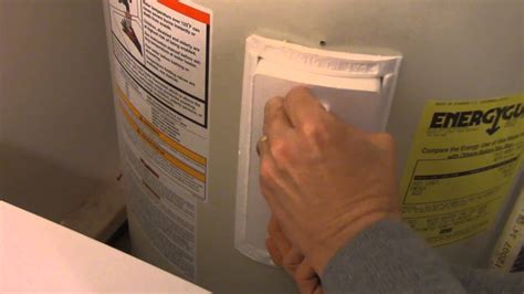 If the reset button does not pop up when. How to Reset a Water Heater Shut-off Button - YouTube