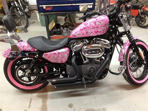 Pink Harley Davidson Motorcycles Custom Chopperharley Davidsonlove