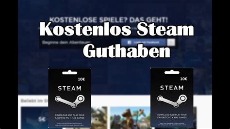 Kostenlos Steam Guthaben Aufladen 2019 Steam Guthaben Kostenlos