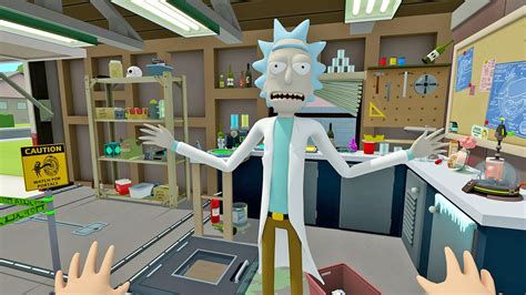 Rick And Morty Enter The Vr Video Game Universe On April 20th
