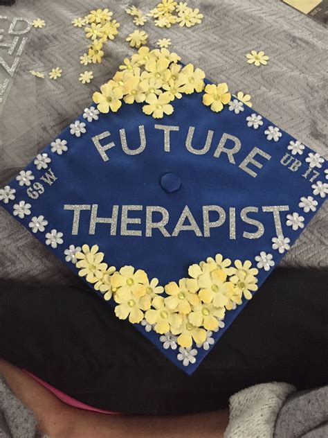 Future Therapist College Graduation Cap Decoration Graduation Cap