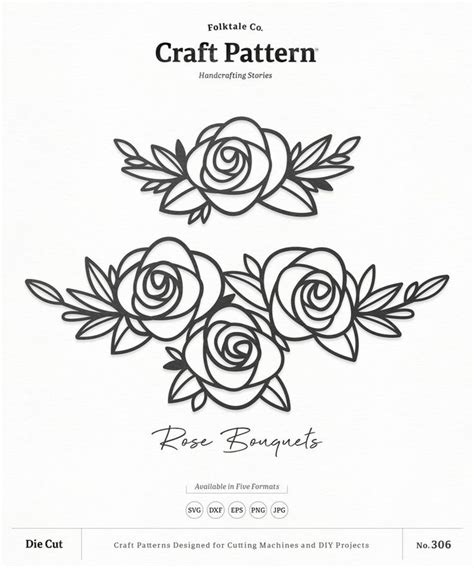 Are you looking for free bouquet pattern templates? Pin on Floral Craft Patterns