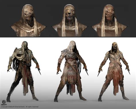 Jeff Simpson Assassins Creed Origins Mummy Outfit Concept