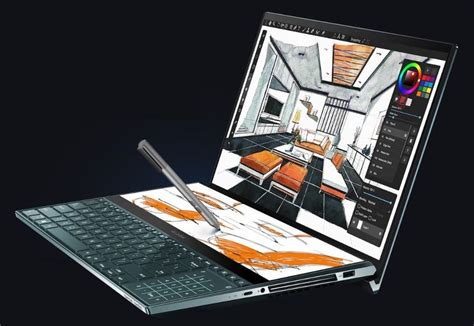 Asus Zenbook Pro Duo Portátil Con Pantalla Doble Y Un Touchpad