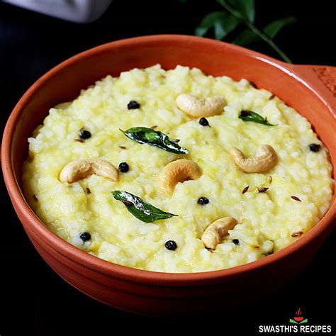 Ven Pongal Recipe Khara Pongal Swasthis Recipes