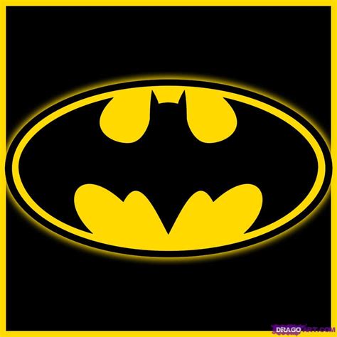 How To Draw Batman Logo Easy Step By Step Design Talk