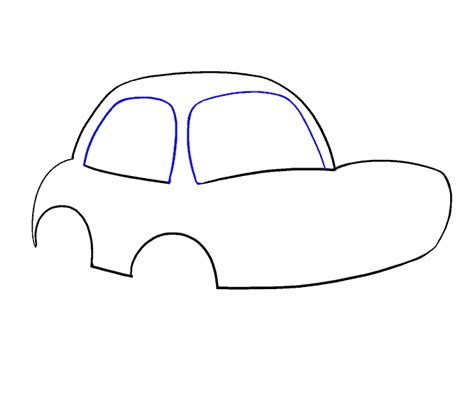 How To Draw A Cartoon Car Front View Pay Attention To The Fact That