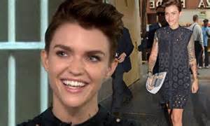 Ruby Rose Struggled In Hollywood For Two Years Before OITNB Role Daily Mail Online