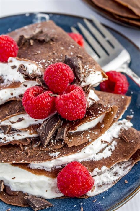 Chocolate Gluten Free Crepes Make In Your Blender