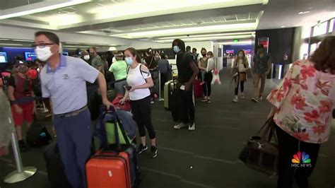 Watch Nbc Nightly News With Lester Holt Excerpt Consumer Complaints Against Airlines Soar