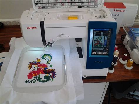 Janome Mc9900 The Embroidery Is So Good Janome Janome 15000