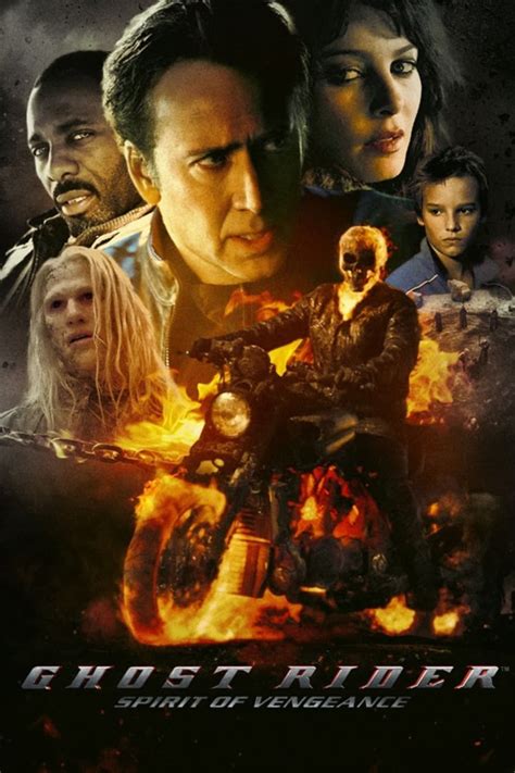 Ghost Rider Spirit Of Vengeance 2011 The Poster Database Tpdb