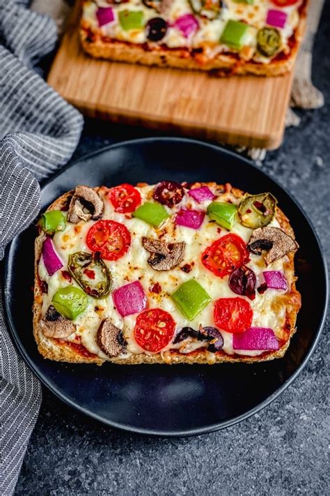 Bread Pizza 5 Flavors Oven And Air Fryer Spice Cravings