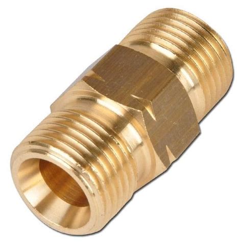 Jual Double Nipple Inch Brass Double Nepel Bubut Kuningan Di Lapak