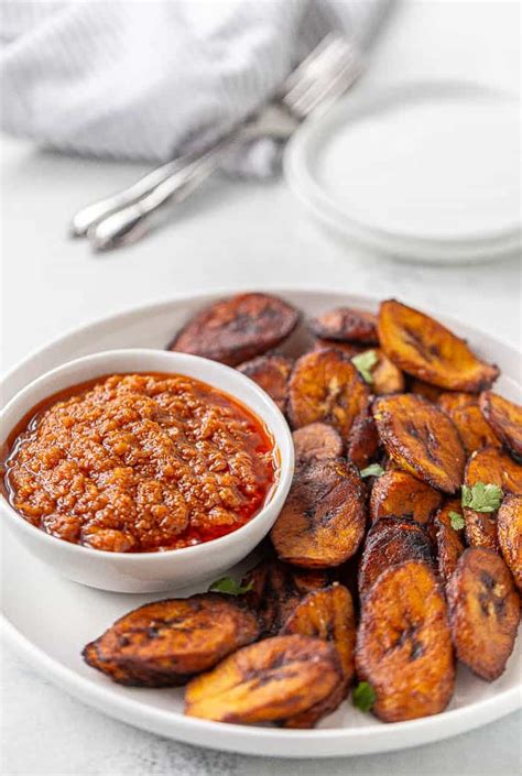 Fried Plantains Recipe With Hot Pepper Sauce A Classic Twist