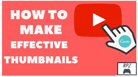 How To Create Thumbnails For Free With Canva Youtube