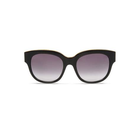 Shop The Black Oversized Square Sunglasses By Stella Mccartney At The Official Online Store