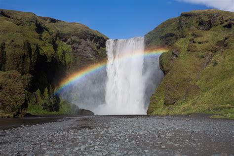 The Skógafoss Waterfall Iceland World For Travel